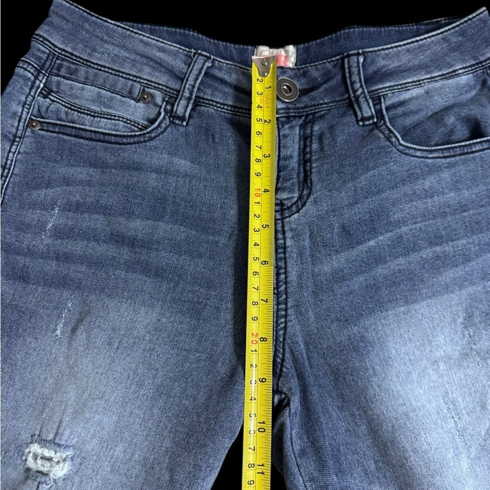 GB Girls Blue Straight Leg Jeans - Picture 4 of 8